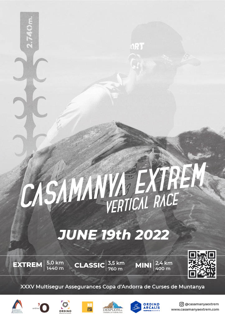 Cartell Oficial Casamanya Extrem Vertical Race 2022